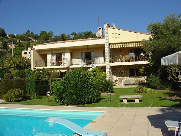Villa to rent in Vence, Cote D'Azure, France